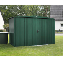 Metall Gerätehaus im Garten