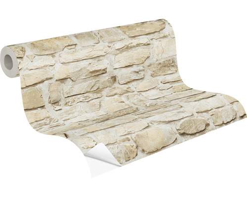 Tapetenrolle mit Steinmuster