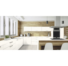 Küchenarbeitsplatte 1106PE weiß 2600x600x28 mm-thumb-2