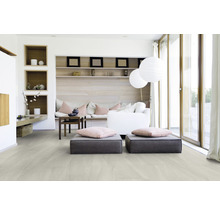 PVC-Boden Litex Fliesenoptik hellgrau Fliesen 33x60 cm 200 cm breit (Meterware)