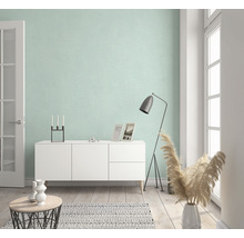 Vliestapete 32414 Kids Walls Uni grünblau