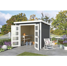 Gartenhaus Zambezi 3 270 x 224,6 cm carbongrau