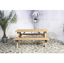 Picknicktisch aus Holz für den Außenbereich