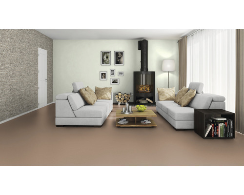 Wohnzimmer mit Sofas, Kamin und Holzboden
