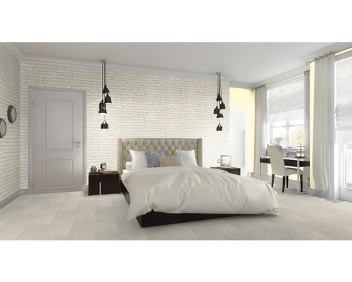 Teppichboden Shag Perfect Farbe 73 breit beige HORNBACH | 400 cm