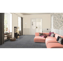 Teppichboden Velours Grace anthrazit FB75 500 cm breit (Meterware)