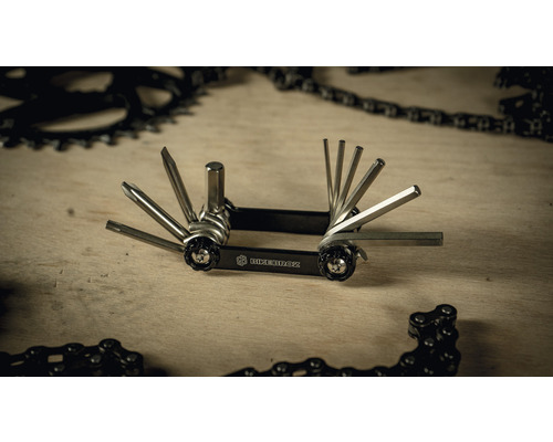 Fahrrad Multitool mit Schraubendrehern und Inbusschlüsseln
