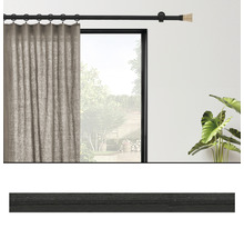 Gardinenstange Boheme Nature Line esche geflammt 200 cm Ø 28 mm