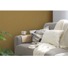 Vliestapete 38613-6 #Hygge Gewebestruktur Uni gelb-thumb-2 Vliestapete 38613-6 #Hygge Gewebestruktur Uni gelb-thumb-2