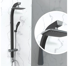 Duschpaneel mit Kopfbrause und Handbrause für die Installation im Badezimmer