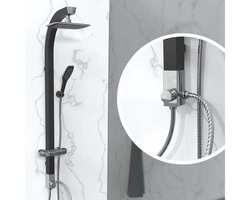 Duschpaneel mit Kopfbrause und Handbrause für das Badezimmer