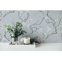 Vliestapete 38739-1 Pint Walls floral meisterwerke grau-thumb-4