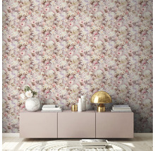 Vliestapete 38722-2 Pint Walls floral pink-thumb-3