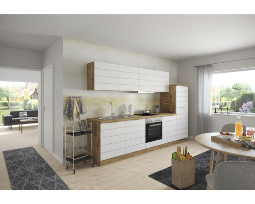 Küchenzeile HORNBACH Geräten | Florenz Held mit 300 cm Möbel