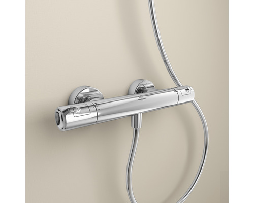 Aufputz-Brausethermostat mit Brauseschlauch