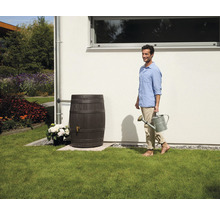 Regenfass 4rain Vino 250 Liter, dunkelbraun