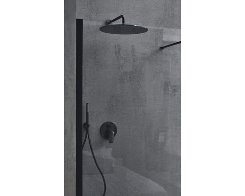 Duscharmatur mit Kopfbrause und Handbrause