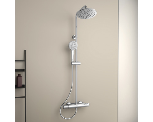 Duschsäule mit Kopf- und Handbrause