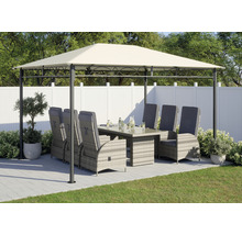Steck-Pavillon 3x4x2.7 m Polyester beige-thumb-1