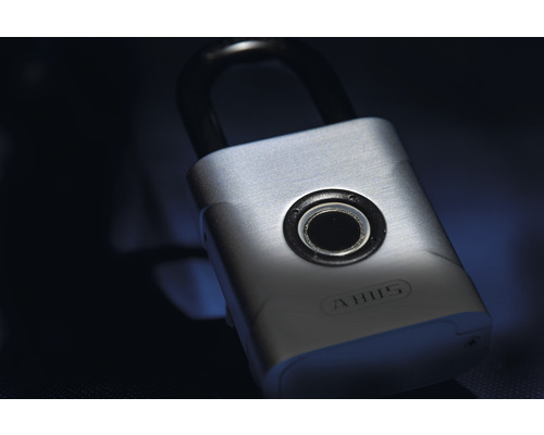 ABUS Vorhängeschloss mit Fingerabdrucksensor