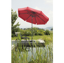 Sonnenschirm Schneider Orlando Ø 270 H 250 cm Polyester 180 g/m² rot