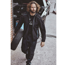 Softshelljacke TERRAX schwarz/azur Gr. S