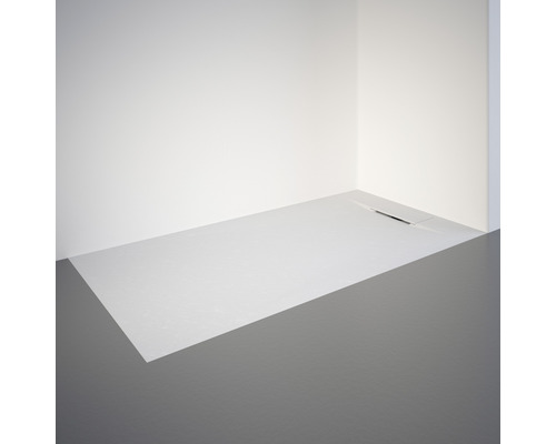 Ebenerdige Dusche mit Duschablauf