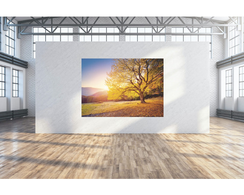 Wandtuch Goldener Baum 224x160 cm