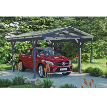 Einzelcarport SKAN HOLZ Westerwald inkl. Pfostenanker 362 x 541 cm schiefer