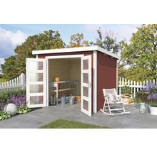 Gartenhaus Outdoor Life Zambezi 5 270 x 324,8 cm schwedischrot