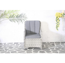 SenS-Line garden furniture 62 x 69 x 93 cm Polyrattan grau-thumb-2