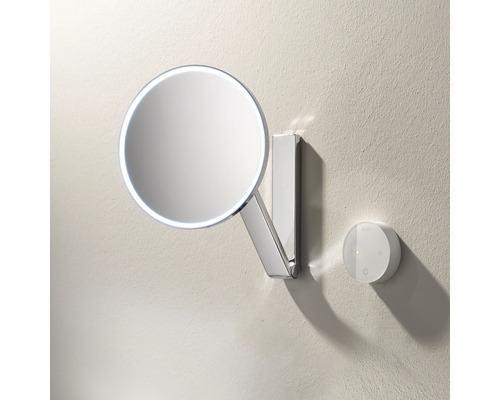 Runder beleuchteter Kosmetikspiegel zur Wandmontage