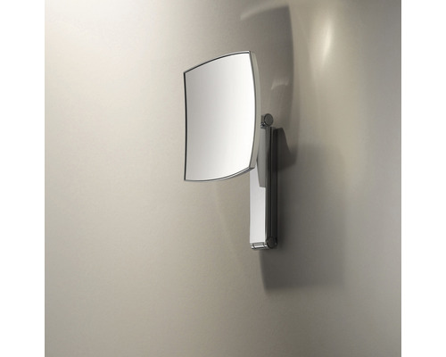 Verstellbarer Kosmetikspiegel zur Wandmontage