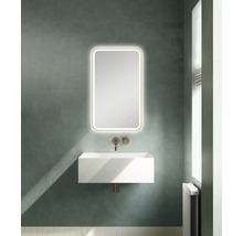 LED Lichtspiegel Chrystal Juno 2.0 bronze 45 x 75 cm