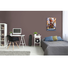 Dekoratives Wandbild mit Spider-Man Motiv in einem Zimmer.