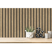 Vliestapete 39109-1 Holzpaneele beige