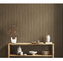 Vliestapete 39109-1 Holzpaneele beige