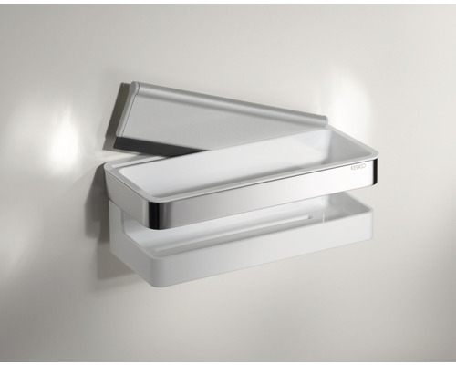 Keuco Moll Ablage mit zwei Etagen zur Wandmontage