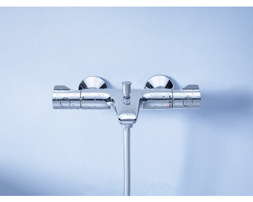 Aufputz-Duscharmatur aus Metall