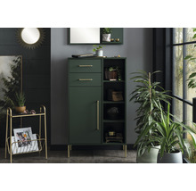 Highboard Möbelpartner Kent BxHxT 67.1x117.4x33.1 cm waldgrün