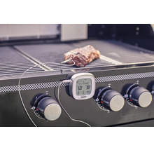 Tenneker® Digital Fleischthermometer Grillthermometer Küchenthermometer Ofenthermometer 7,3 x 7,3 x 2,5 cm ABS weiß-thumb-2