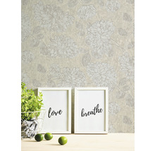 Vliestapete 39025-2 Attractive 2 großes Blütenmotiv beige-thumb-3