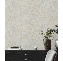 Vliestapete 39025-2 Attractive 2 großes Blütenmotiv beige-thumb-2