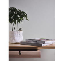 Vliestapete 39039-7 Attractive 2 Uni strukturiert hellgrau-thumb-4