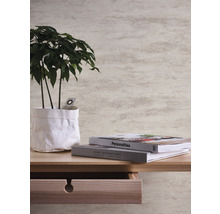 Vliestapete 39041-6 Attractive 2 Wellenmuster creme glänzend-thumb-2