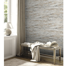 Vliestapete 39041-5 Attractive 2 Wellenmuster creme glänzend-thumb-6