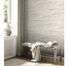 Vliestapete 39041-6 Attractive 2 Wellenmuster creme glänzend-thumb-5