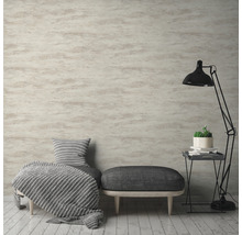 Vliestapete 39041-6 Attractive 2 Wellenmuster creme glänzend-thumb-4