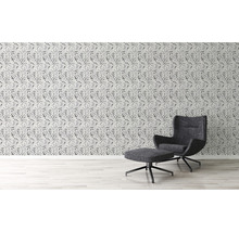 Vliestapete 38847-3 Attractive 2 Blumenranke weiß-schwarz-thumb-6