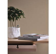 Vliestapete 38744-3 Nara Uni Stoffoptik beige-thumb-4
